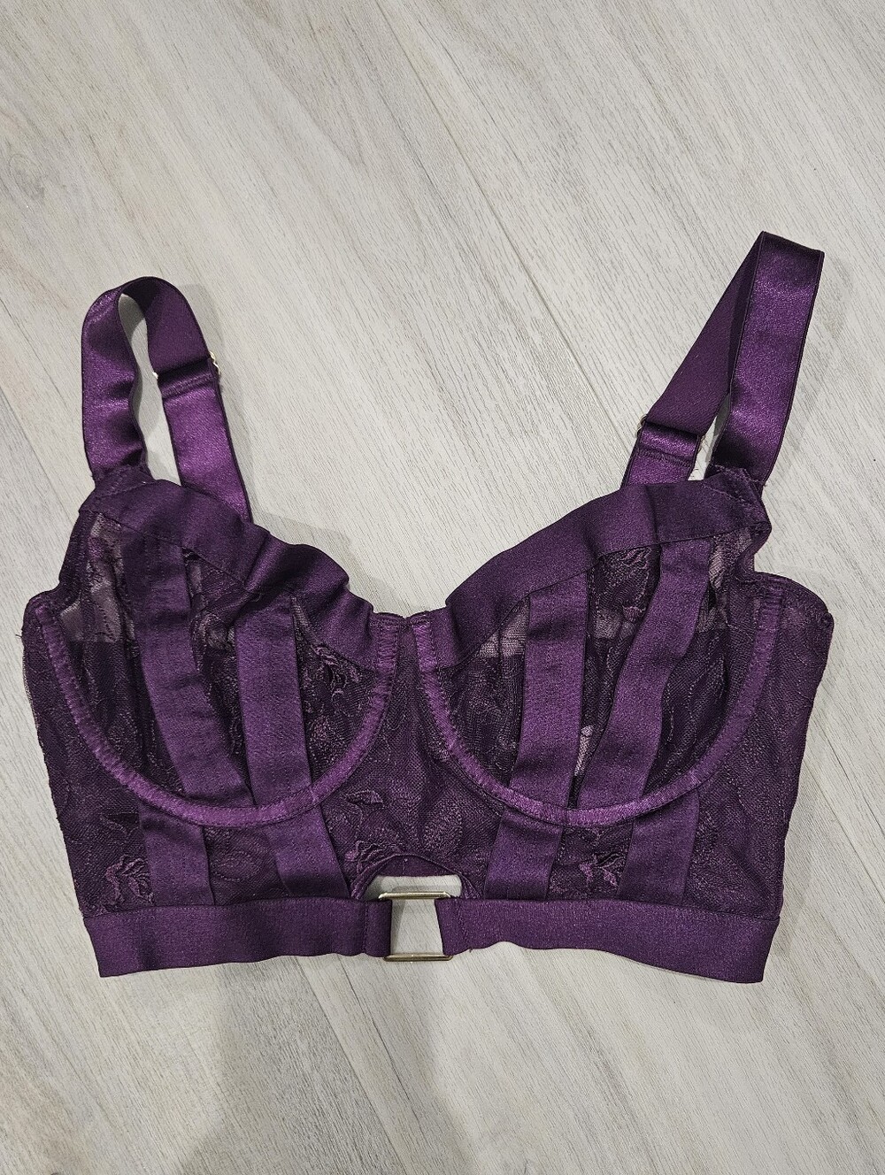 India Loves Pour Moi Purple Bra 32DD (E)